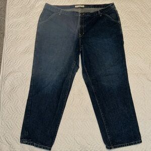 Tommy Hilfiger Men's Dark Wash Relaxed Jeans